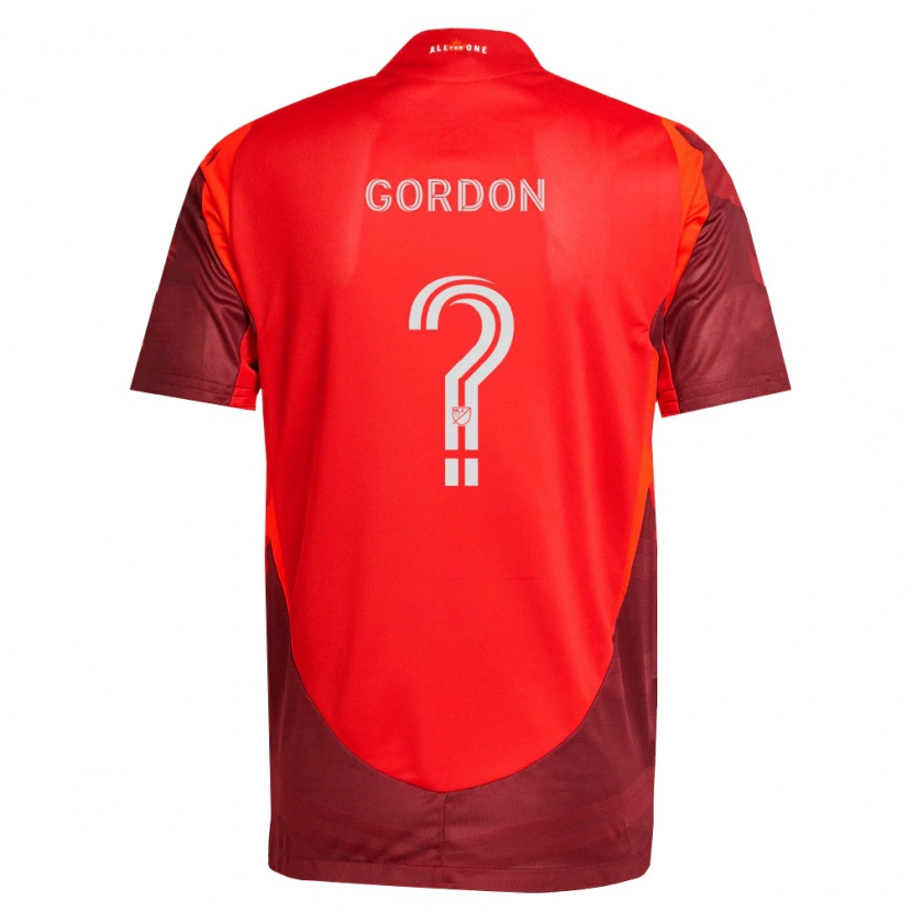 Danxen Męski Joshua Gordon #0 Burgundia Czerwony Domowa Koszulka 2026/27 Koszulki Klubowe