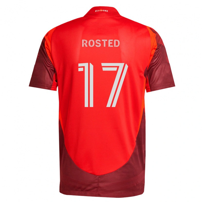 Danxen Męski Sigurd Rosted #17 Burgundia Czerwony Domowa Koszulka 2026/27 Koszulki Klubowe
