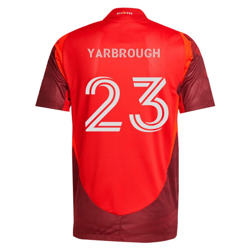 Danxen Męski William Yarbrough #23 Burgundia Czerwony Domowa Koszulka 2026/27 Koszulki Klubowe