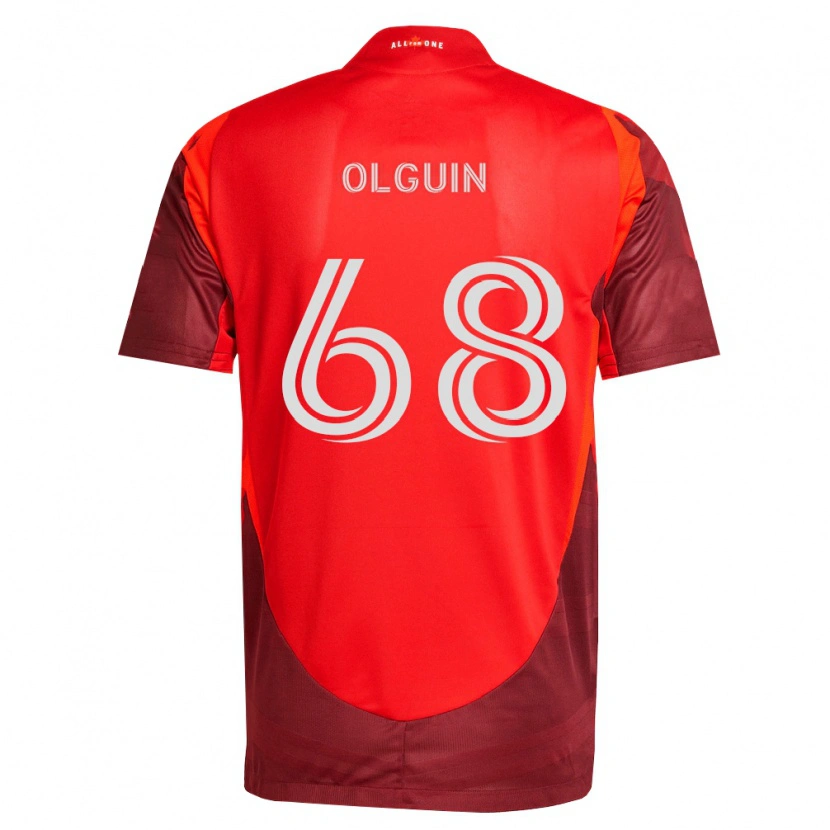 Danxen Męski Lucas Olguin #68 Burgundia Czerwony Domowa Koszulka 2026/27 Koszulki Klubowe