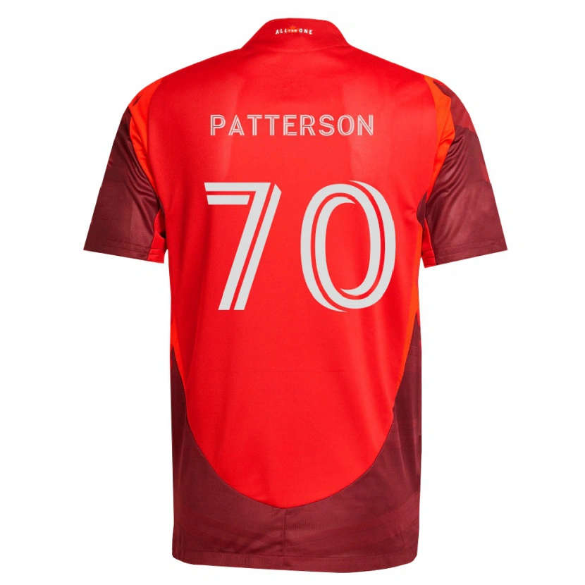 Danxen Męski Harrison Patterson #70 Burgundia Czerwony Domowa Koszulka 2026/27 Koszulki Klubowe