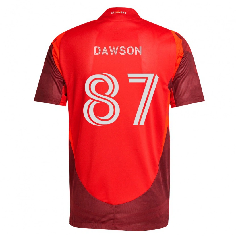 Danxen Męski Lucas Dawson #87 Burgundia Czerwony Domowa Koszulka 2026/27 Koszulki Klubowe