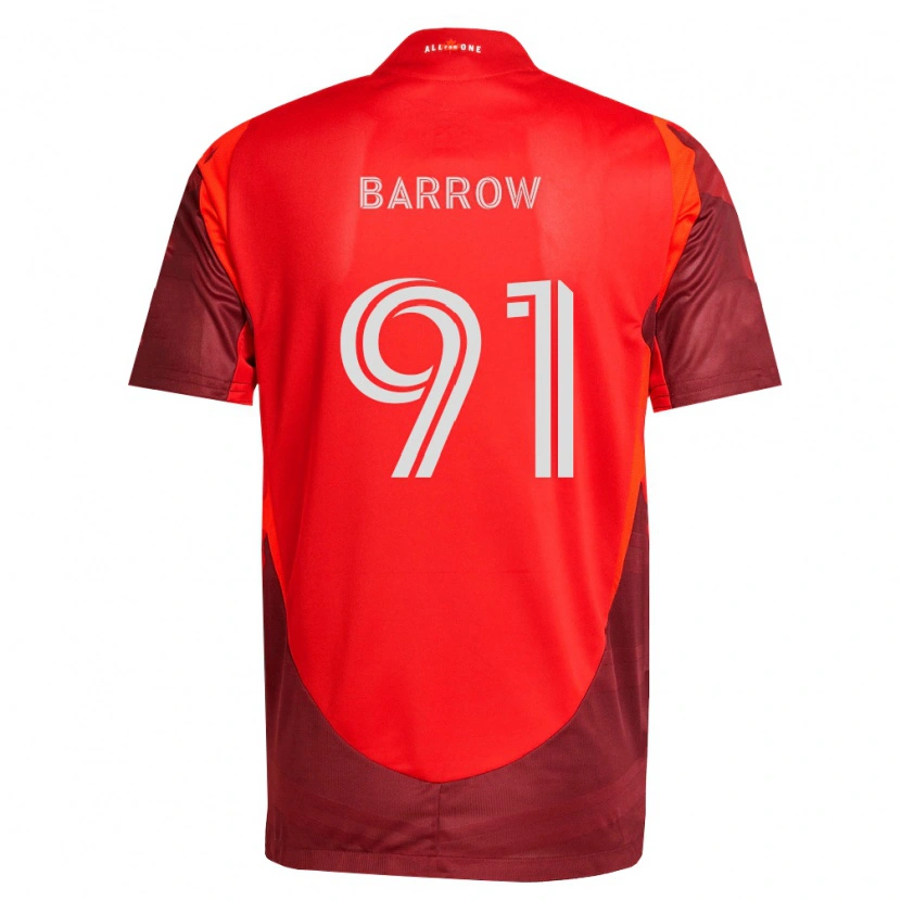 Danxen Męski Dékwon Barrow #91 Burgundia Czerwony Domowa Koszulka 2026/27 Koszulki Klubowe