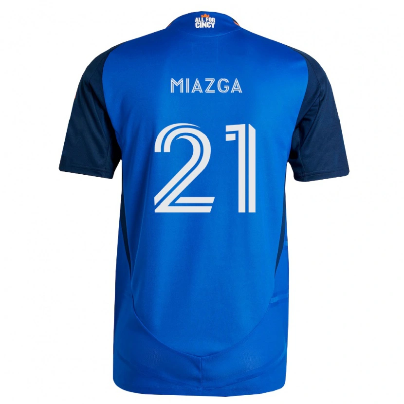 Danxen Męski Matt Miazga #21 Królewski Niebieski Pomarańczowy Domowa Koszulka 2026/27 Koszulki Klubowe