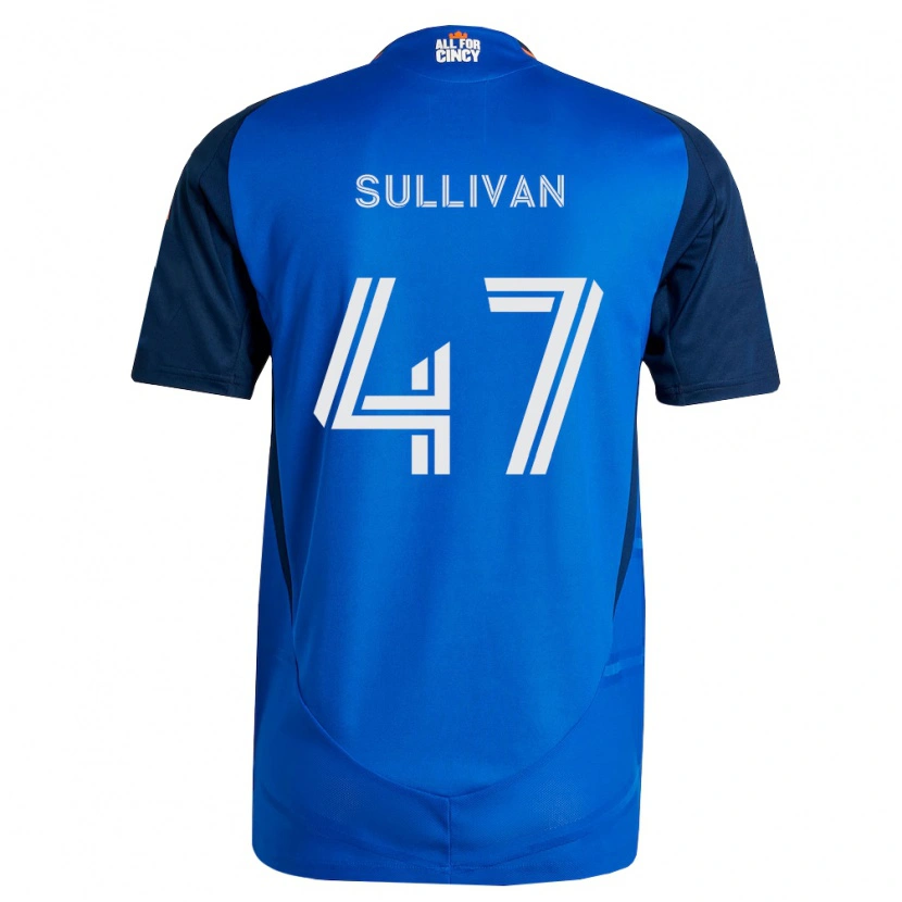 Danxen Męski Michael Sullivan #47 Królewski Niebieski Pomarańczowy Domowa Koszulka 2026/27 Koszulki Klubowe