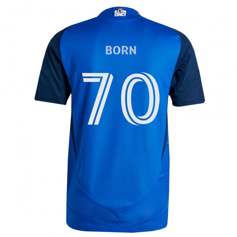 Danxen Męski Landon Born #70 Królewski Niebieski Pomarańczowy Domowa Koszulka 2026/27 Koszulki Klubowe
