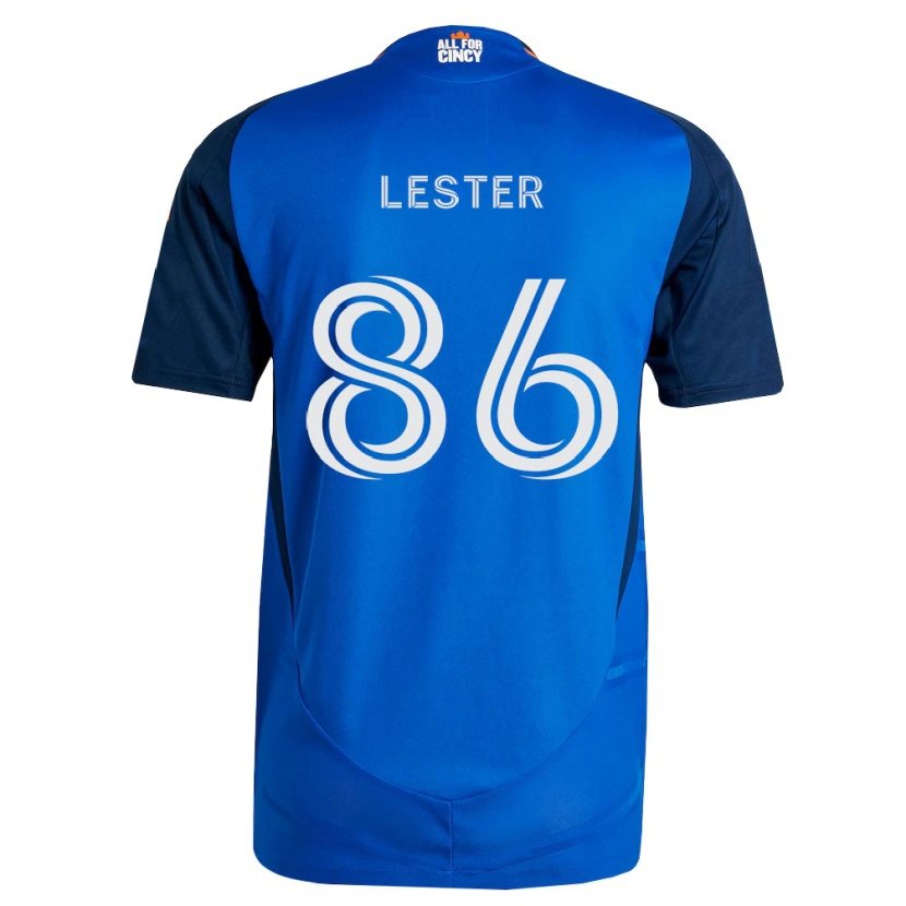 Danxen Męski Jaylen Lester #86 Królewski Niebieski Pomarańczowy Domowa Koszulka 2026/27 Koszulki Klubowe