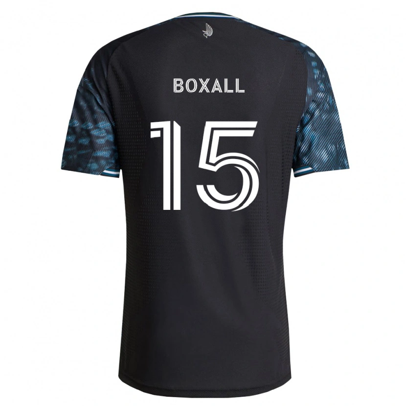 Danxen Męski Michael Boxall #15 Czarny Biały Domowa Koszulka 2026/27 Koszulki Klubowe