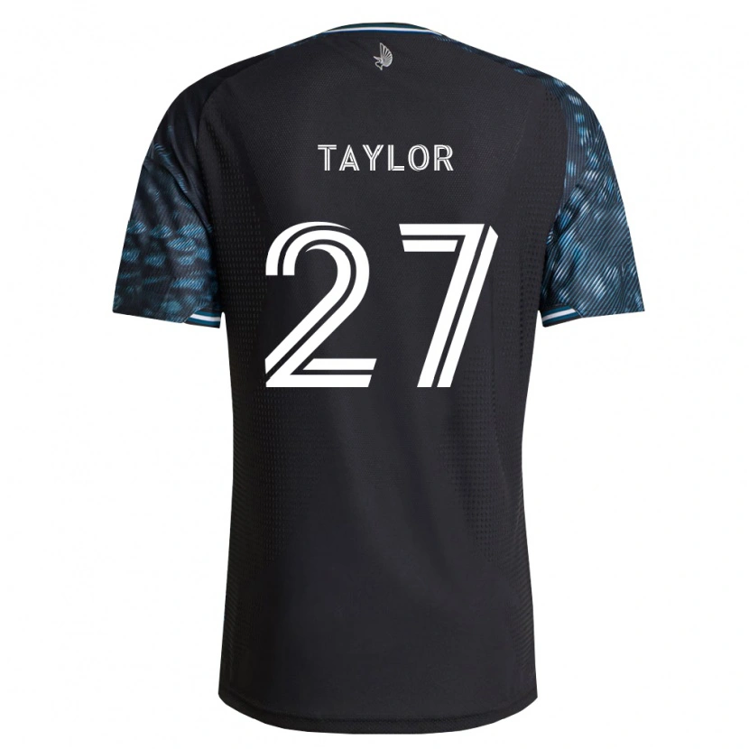 Danxen Męski D.j. Taylor #27 Czarny Biały Domowa Koszulka 2026/27 Koszulki Klubowe