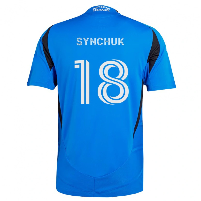 Danxen Męski Gennadiy Synchuk #18 Niebieski Biały Czarny Domowa Koszulka 2026/27 Koszulki Klubowe