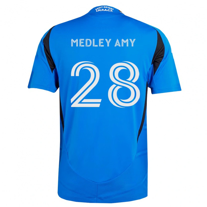 Danxen Męski Medley Amy #28 Niebieski Biały Czarny Domowa Koszulka 2026/27 Koszulki Klubowe