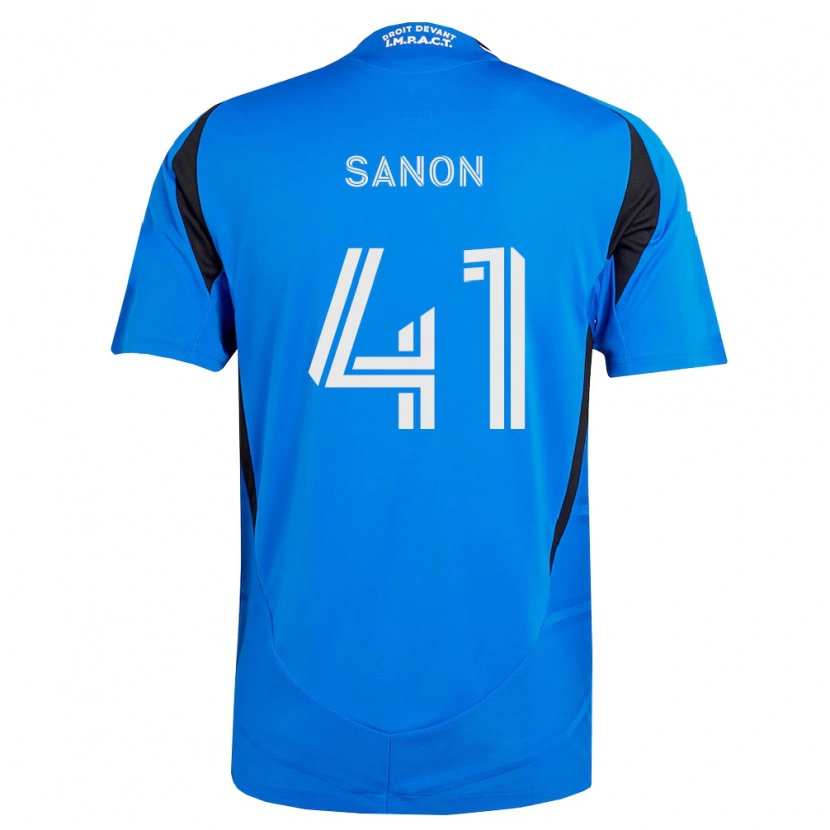 Danxen Męski Jérémy Sanon #41 Niebieski Biały Czarny Domowa Koszulka 2026/27 Koszulki Klubowe