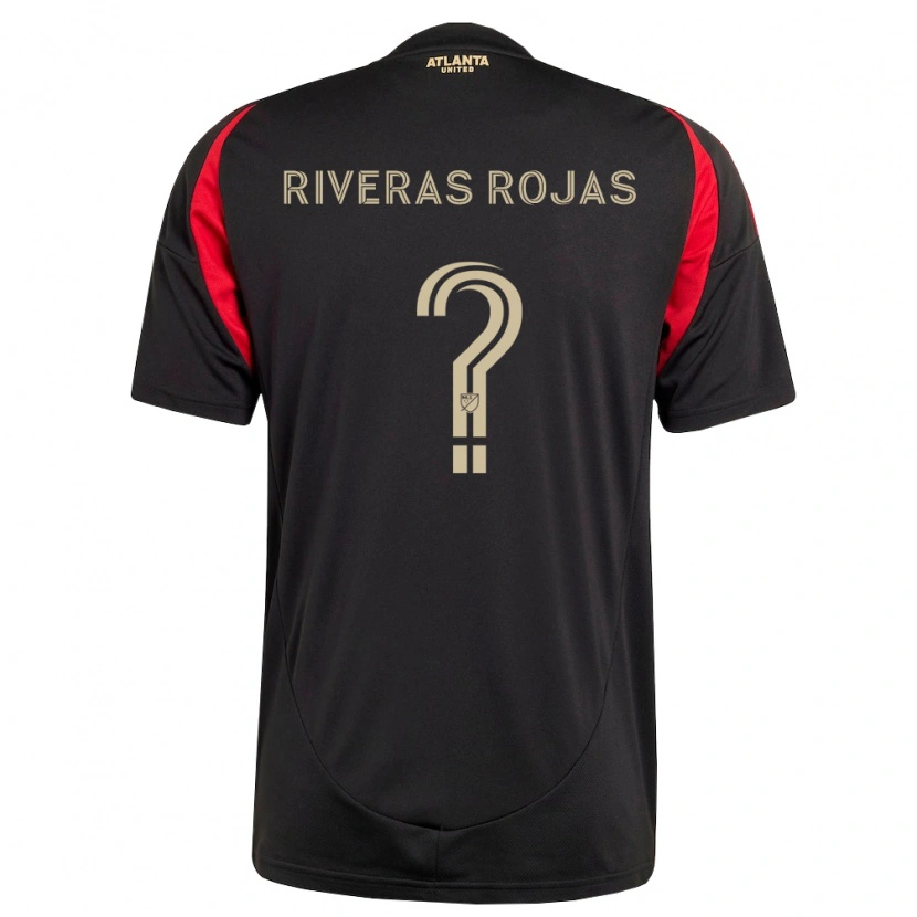 Danxen Męski Gonzalo Riveras Rojas #0 Czarny Czerwony Domowa Koszulka 2026/27 Koszulki Klubowe