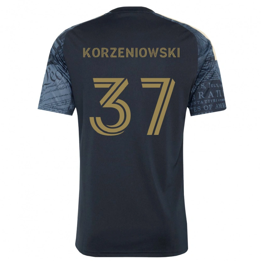Danxen Męski Stas Korzeniowski #37 Granatowy Brązowy Domowa Koszulka 2026/27 Koszulki Klubowe