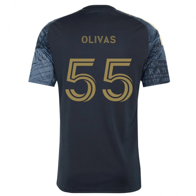 Danxen Męski Sal Olivas #55 Granatowy Brązowy Domowa Koszulka 2026/27 Koszulki Klubowe