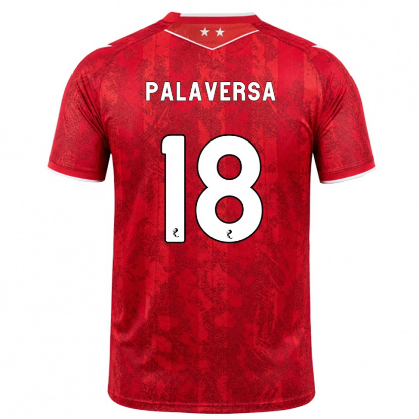 Danxen Męski Ante Palaversa #18 Czerwony Biały Domowa Koszulka 2026/27 Koszulki Klubowe