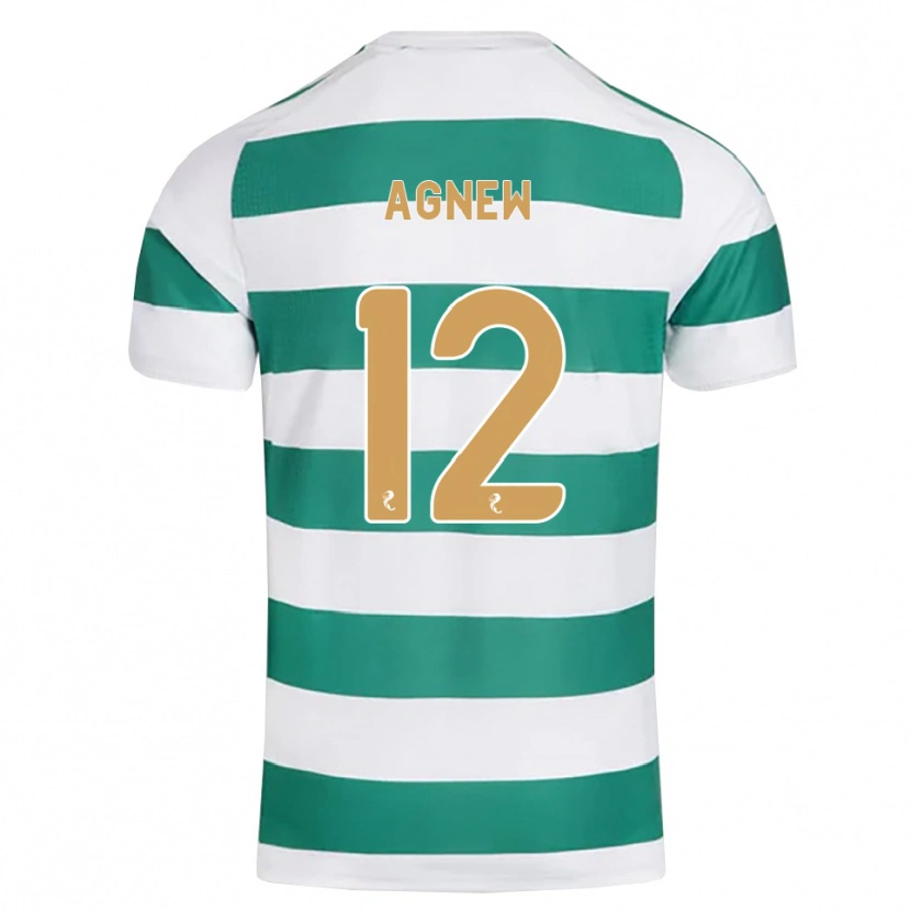 Danxen Męski Murphy Agnew #12 Ciemny Cyjan Biały Domowa Koszulka 2026/27 Koszulki Klubowe