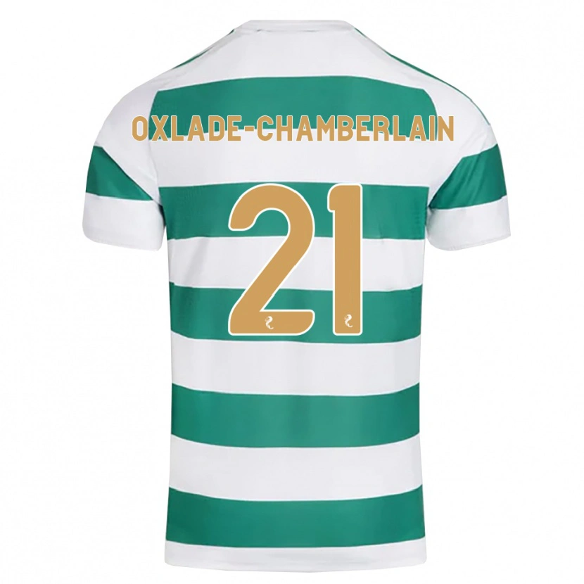 Danxen Męski Alex Oxlade-Chamberlain #21 Ciemny Cyjan Biały Domowa Koszulka 2026/27 Koszulki Klubowe