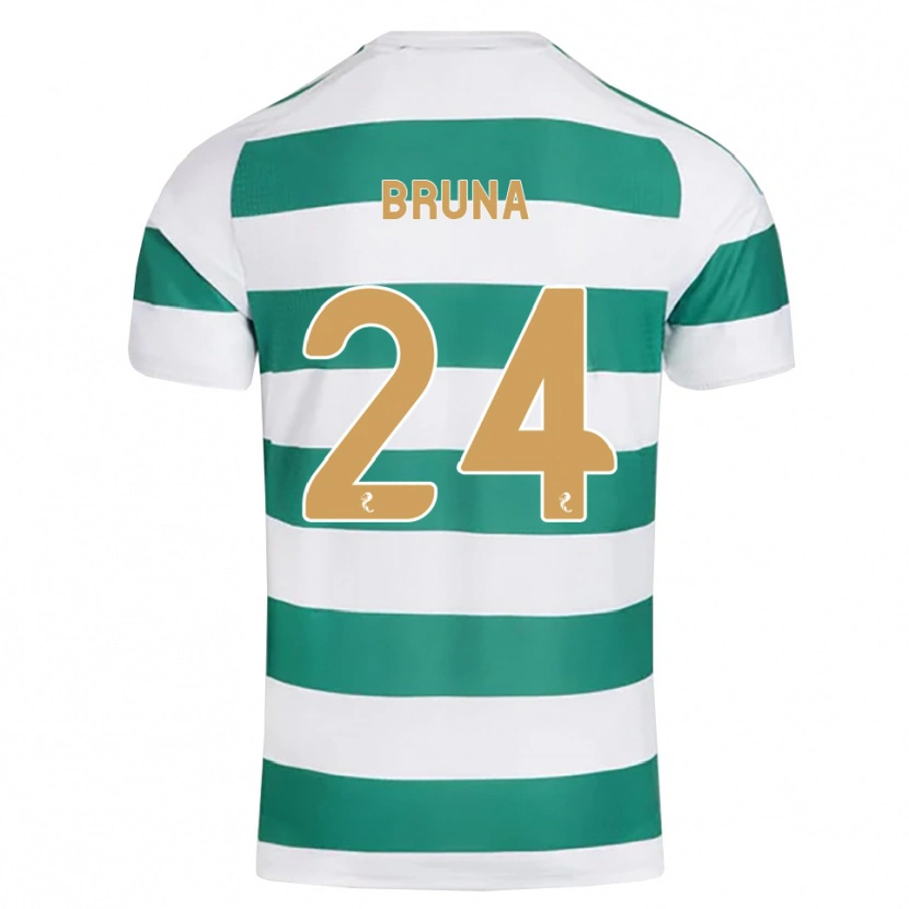 Danxen Męski Bruna Lourenço #24 Ciemny Cyjan Biały Domowa Koszulka 2026/27 Koszulki Klubowe