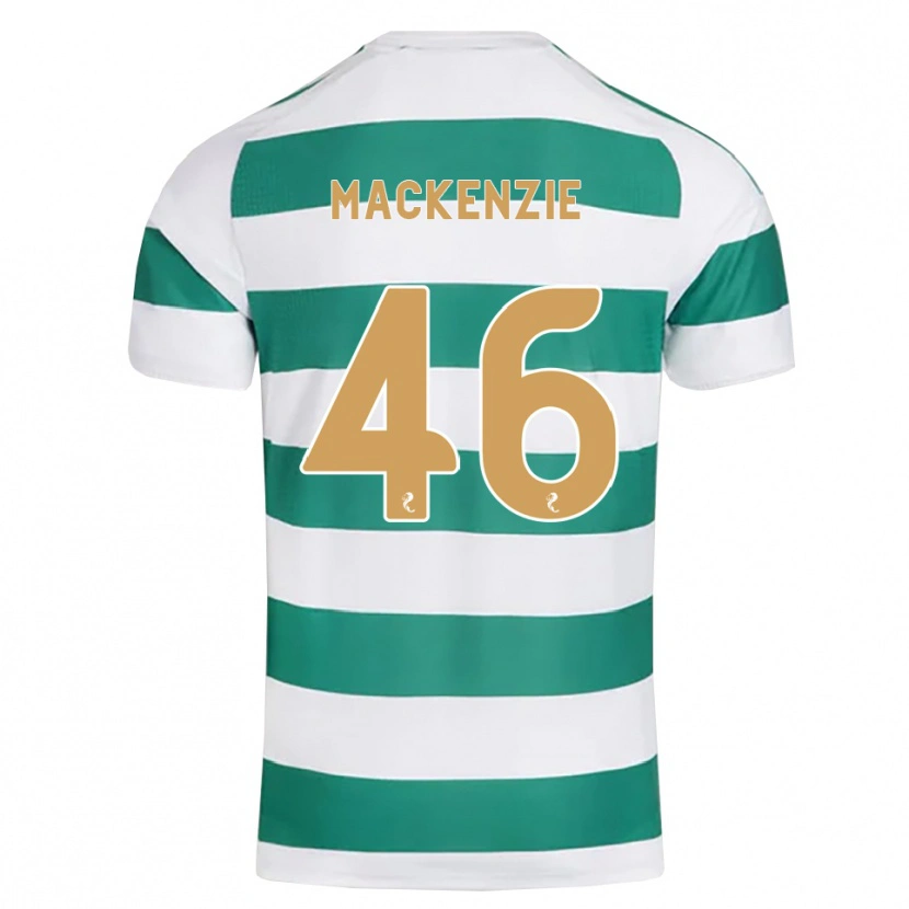Danxen Męski Magnus Mackenzie #46 Ciemny Cyjan Biały Domowa Koszulka 2026/27 Koszulki Klubowe