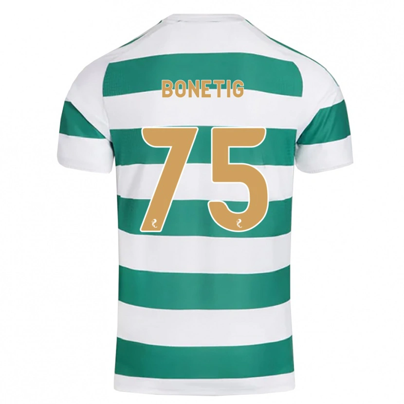 Danxen Męski Liam Bonetig #75 Ciemny Cyjan Biały Domowa Koszulka 2026/27 Koszulki Klubowe
