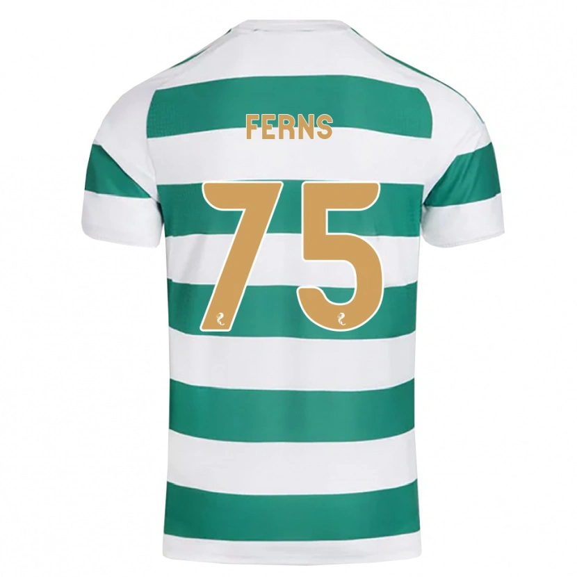 Danxen Męski Ronan Ferns #75 Ciemny Cyjan Biały Domowa Koszulka 2026/27 Koszulki Klubowe