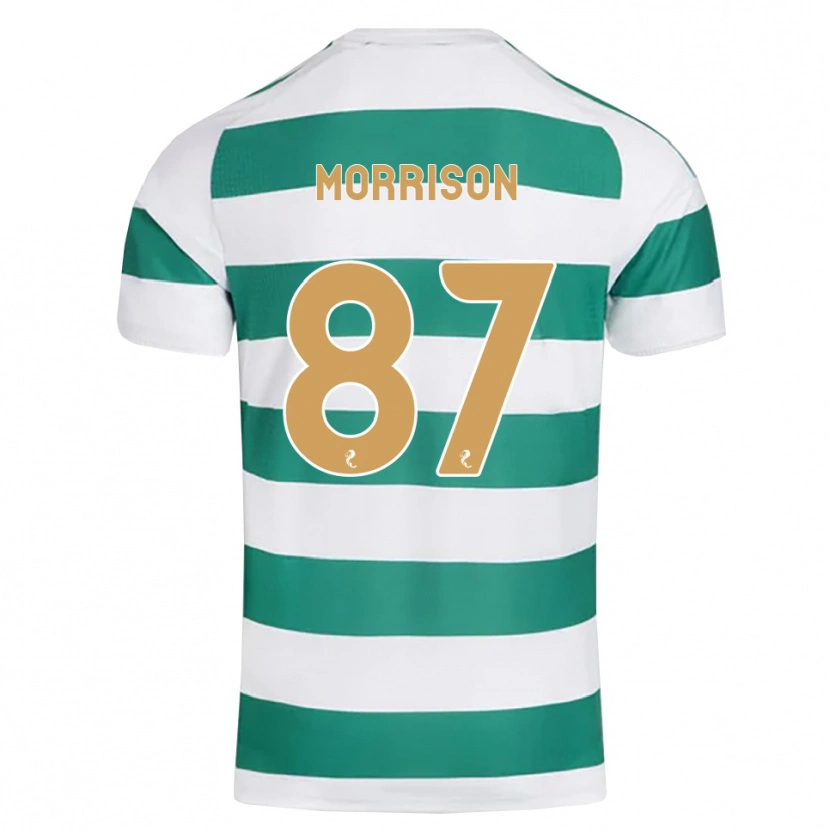 Danxen Męski Joe Morrison #87 Ciemny Cyjan Biały Domowa Koszulka 2026/27 Koszulki Klubowe