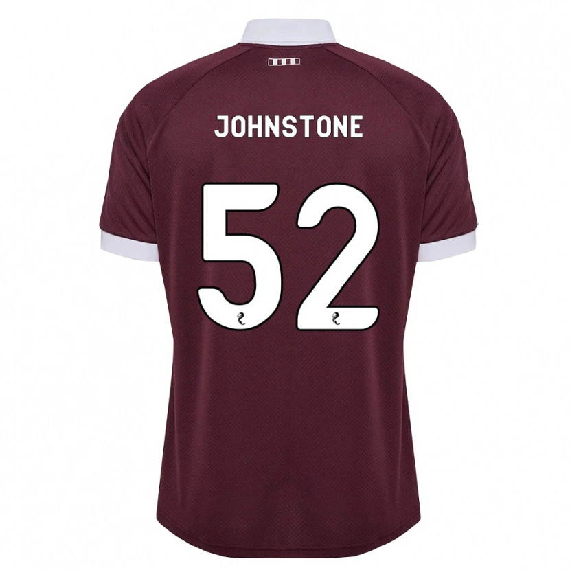 Danxen Męski Rachael Johnstone #52 Bordowy Biały Domowa Koszulka 2026/27 Koszulki Klubowe