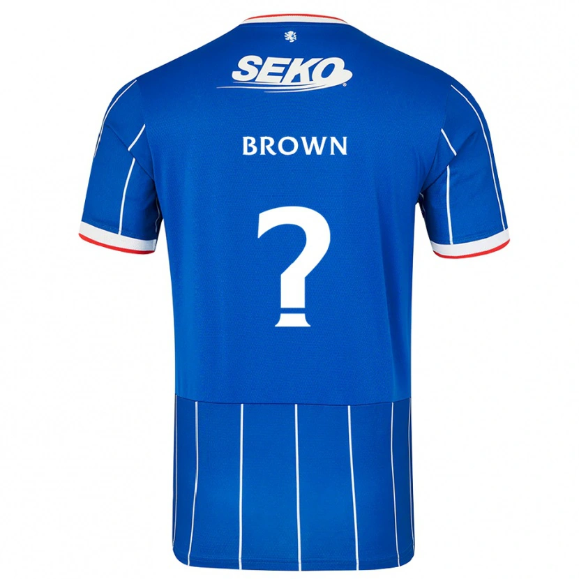 Danxen Męski Nathan Brown #0 Czerwony Niebieski Biały Domowa Koszulka 2026/27 Koszulki Klubowe