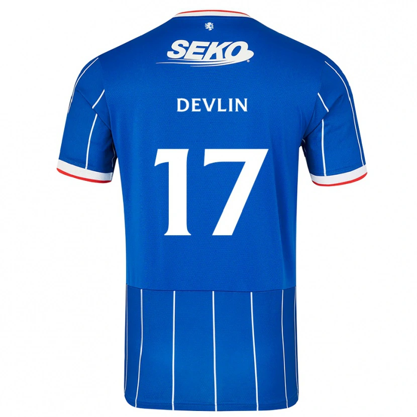 Danxen Męski Cammy Devlin #17 Czerwony Niebieski Biały Domowa Koszulka 2026/27 Koszulki Klubowe
