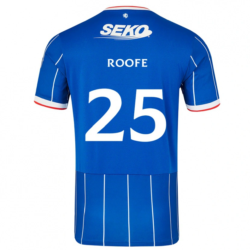 Danxen Męski Kemar Roofe #25 Czerwony Niebieski Biały Domowa Koszulka 2026/27 Koszulki Klubowe
