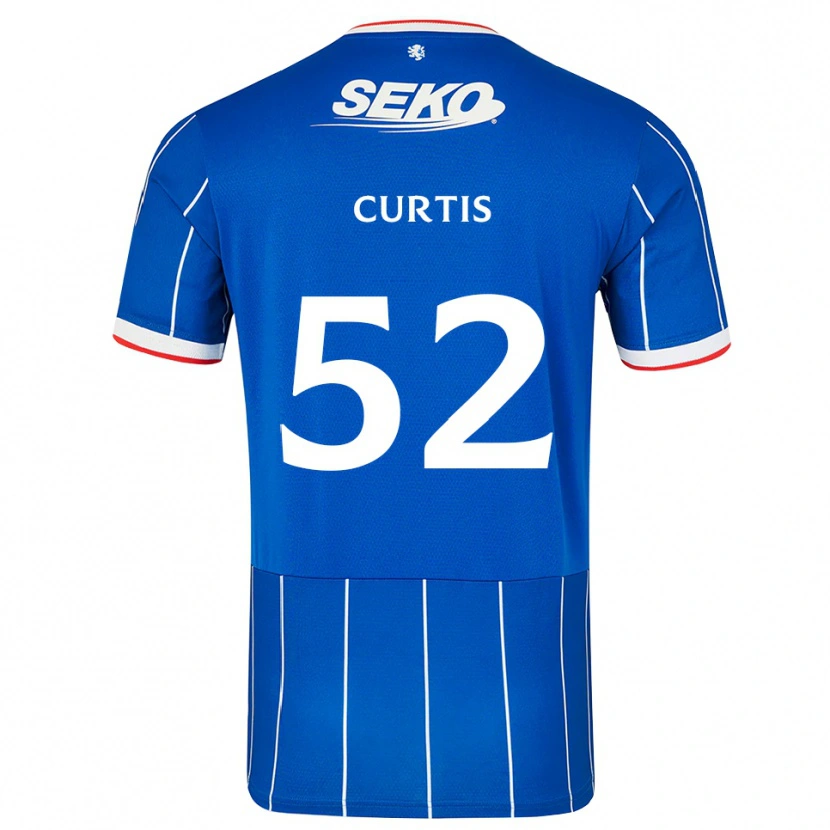 Danxen Męski Findlay Curtis #52 Czerwony Niebieski Biały Domowa Koszulka 2026/27 Koszulki Klubowe