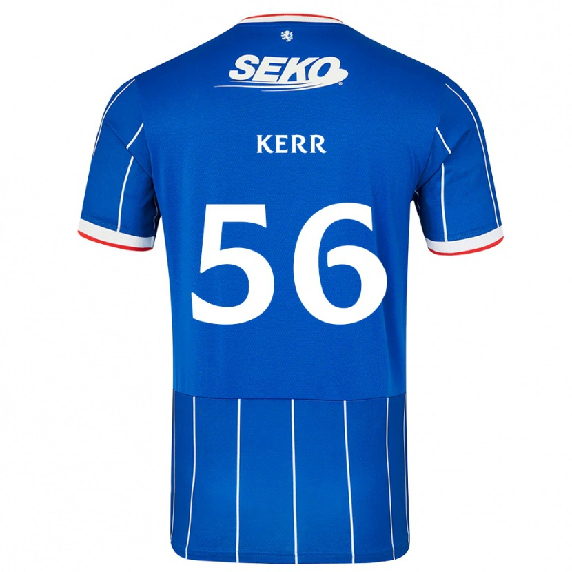 Danxen Męski Arran Kerr #56 Czerwony Niebieski Biały Domowa Koszulka 2026/27 Koszulki Klubowe