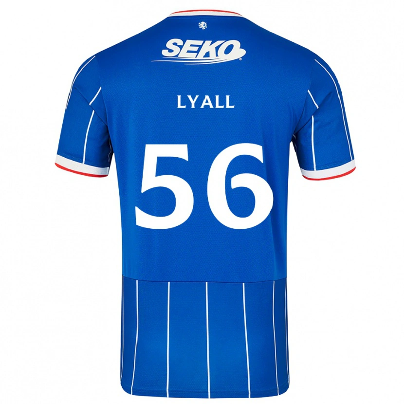 Danxen Męski Arron Lyall #56 Czerwony Niebieski Biały Domowa Koszulka 2026/27 Koszulki Klubowe