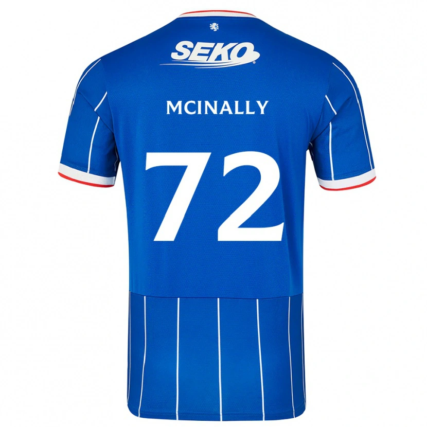 Danxen Męski Darren Mcinally #72 Czerwony Niebieski Biały Domowa Koszulka 2026/27 Koszulki Klubowe