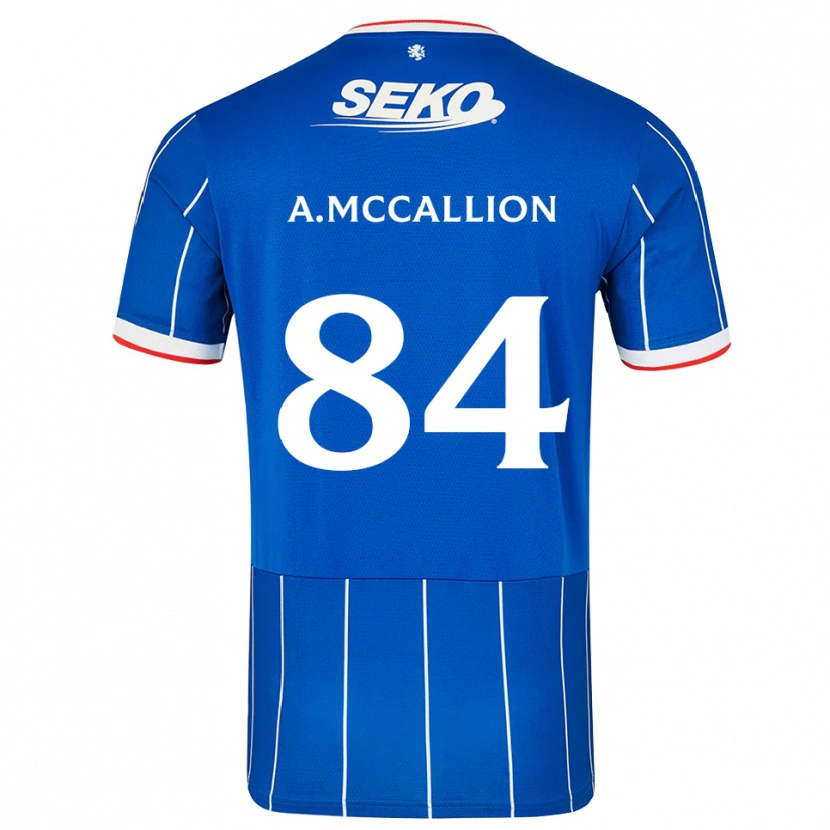 Danxen Męski Aiden Mccallion #84 Czerwony Niebieski Biały Domowa Koszulka 2026/27 Koszulki Klubowe