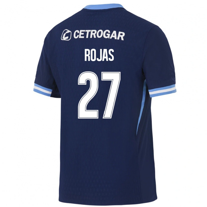 Danxen Męski Gabriel Rojas #27 Królewski Niebieski Jasny Niebieski Biały Wyjazdowa Koszulka 2026/27 Koszulki Klubowe