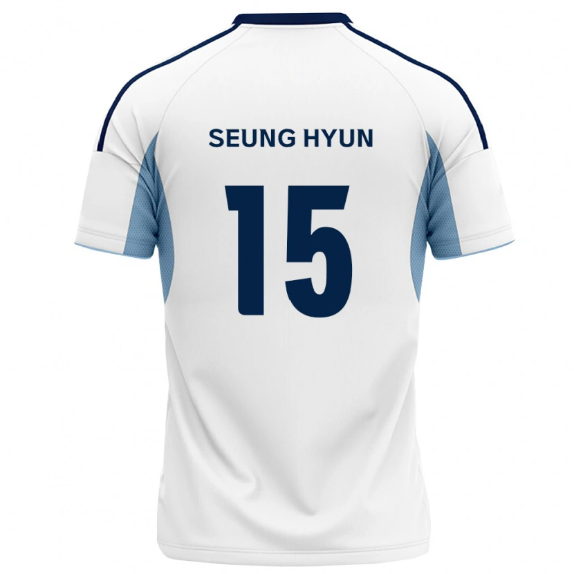 Danxen Męski Seung-Hyun Jung #15 Królewski Niebieski Biały Wyjazdowa Koszulka 2026/27 Koszulki Klubowe