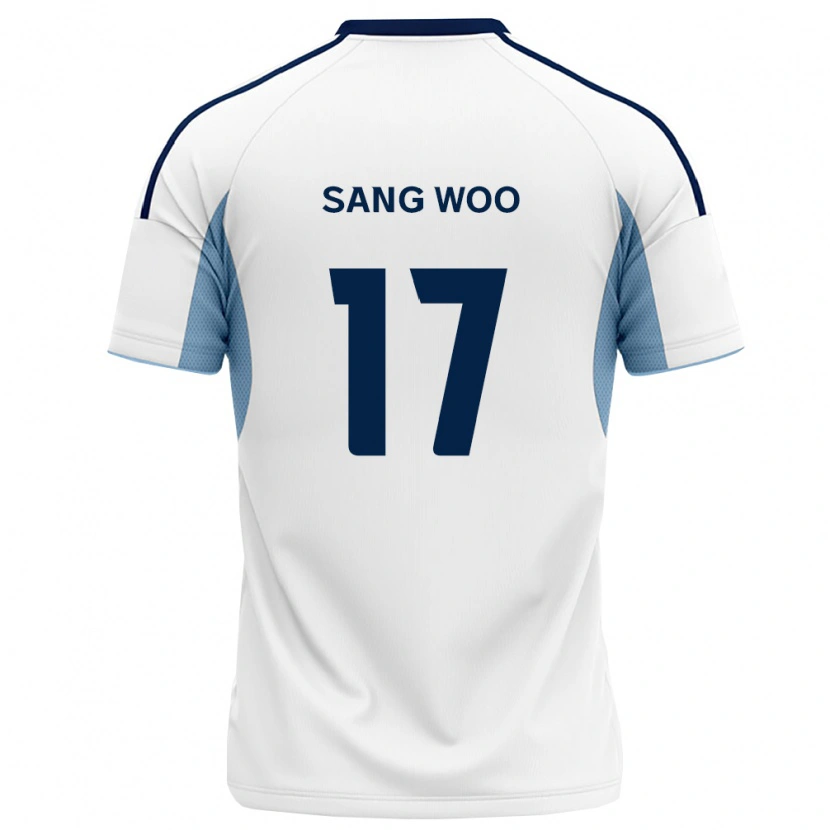 Danxen Męski Sang-Woo Kang #17 Królewski Niebieski Biały Wyjazdowa Koszulka 2026/27 Koszulki Klubowe