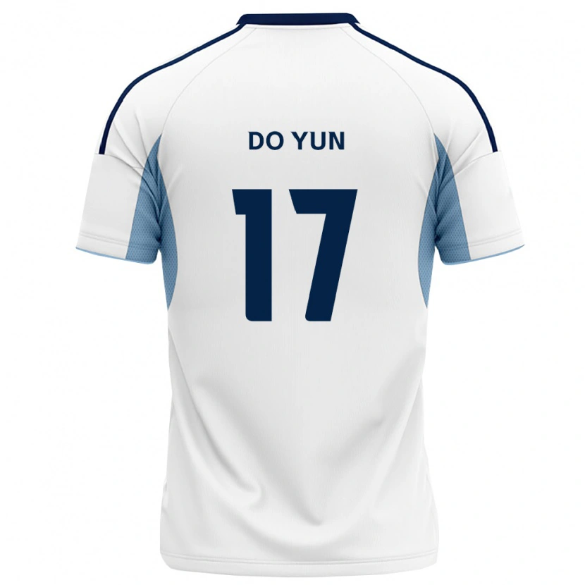 Danxen Męski Do-Yun Kwon #17 Królewski Niebieski Biały Wyjazdowa Koszulka 2026/27 Koszulki Klubowe