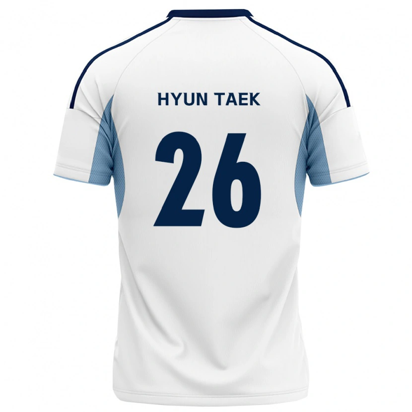 Danxen Męski Hyun-Taek Cho #26 Królewski Niebieski Biały Wyjazdowa Koszulka 2026/27 Koszulki Klubowe