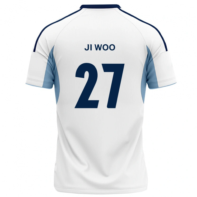 Danxen Męski Ji-Woo Lee #27 Królewski Niebieski Biały Wyjazdowa Koszulka 2026/27 Koszulki Klubowe