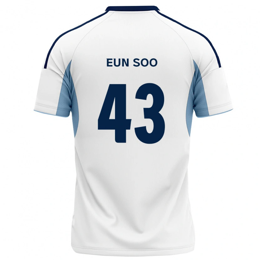 Danxen Męski Eun-Soo Choi #43 Królewski Niebieski Biały Wyjazdowa Koszulka 2026/27 Koszulki Klubowe