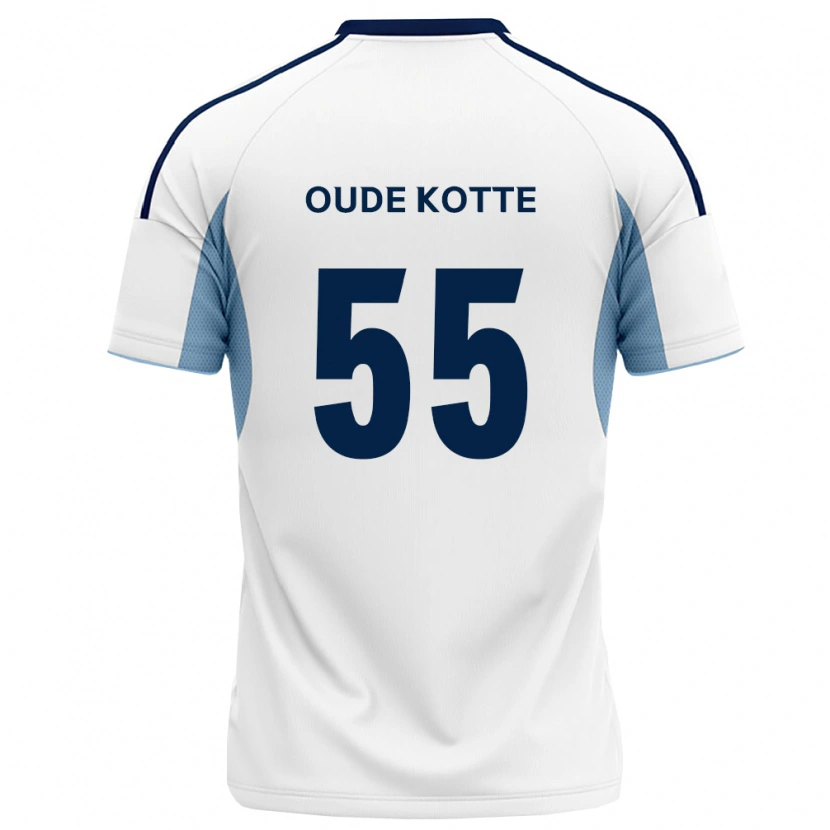 Danxen Męski Thomas Oude Kotte #55 Królewski Niebieski Biały Wyjazdowa Koszulka 2026/27 Koszulki Klubowe