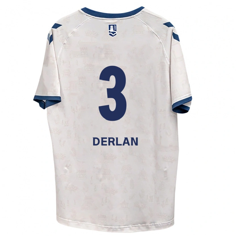Danxen Męski Derlan De Oliveira Bento #3 Królewski Niebieski Biały Wyjazdowa Koszulka 2026/27 Koszulki Klubowe