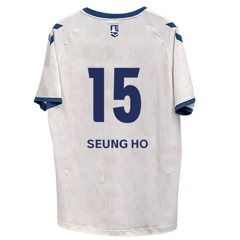 Danxen Męski Seung-Ho Cho #15 Królewski Niebieski Biały Wyjazdowa Koszulka 2026/27 Koszulki Klubowe