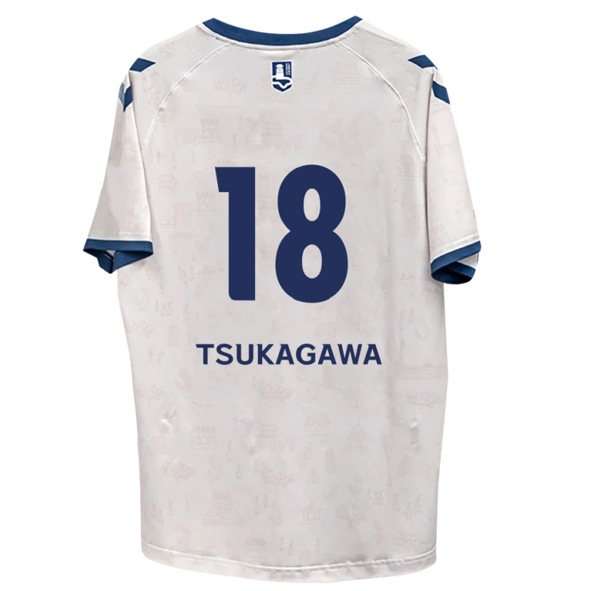 Danxen Męski Koki Tsukagawa #18 Królewski Niebieski Biały Wyjazdowa Koszulka 2026/27 Koszulki Klubowe