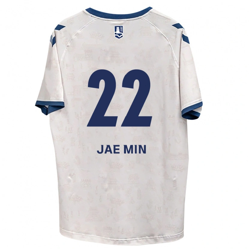Danxen Męski Jae-Min Seo #22 Królewski Niebieski Biały Wyjazdowa Koszulka 2026/27 Koszulki Klubowe