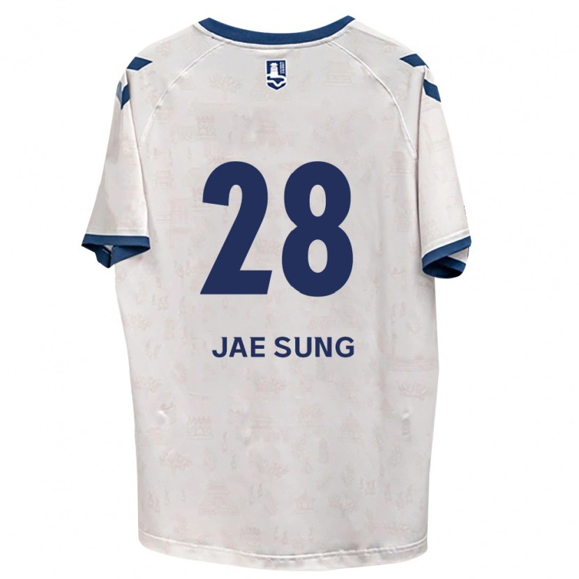 Danxen Męski Jae-Sung Kim #28 Królewski Niebieski Biały Wyjazdowa Koszulka 2026/27 Koszulki Klubowe