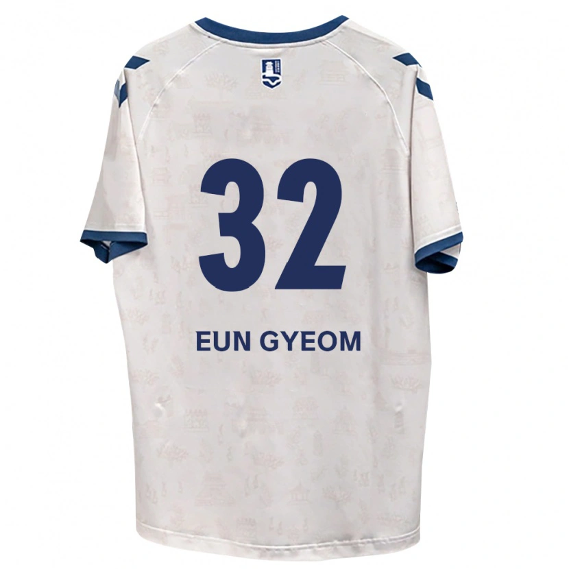 Danxen Męski Eun-Gyeom Kim #32 Królewski Niebieski Biały Wyjazdowa Koszulka 2026/27 Koszulki Klubowe